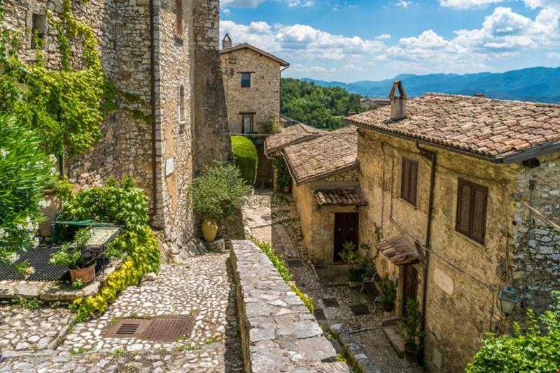 Вілла Casaletto Santo Spirito Labro Екстер'єр фото